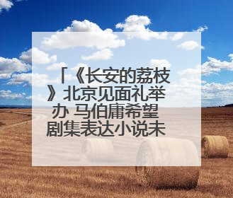 《长安的荔枝》北京见面礼举办 马伯庸希望剧集表达小说未尽之意