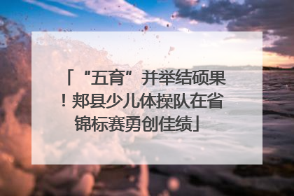 “五育”并举结硕果！郏县少儿体操队在省锦标赛勇创佳绩