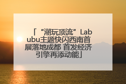 “潮玩顶流”Labubu主题快闪西南首展落地成都 首发经济引擎再添动能