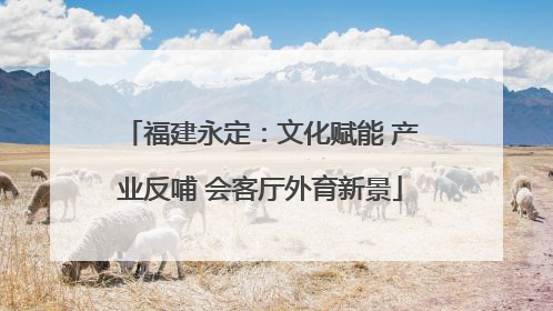 福建永定：文化赋能 产业反哺 会客厅外育新景