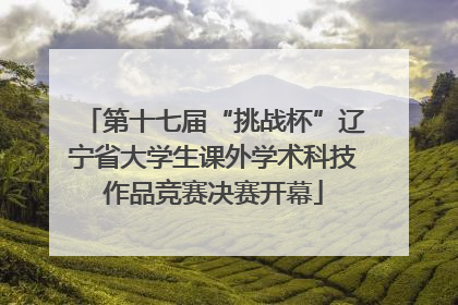 第十七届“挑战杯”辽宁省大学生课外学术科技作品竞赛决赛开幕