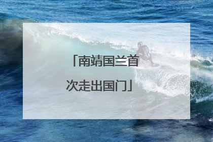 南靖国兰首次走出国门