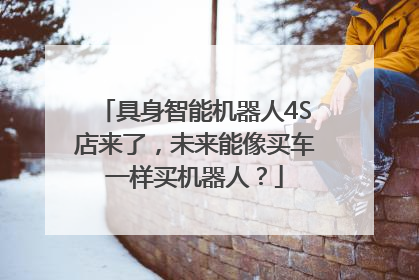具身智能机器人4S店来了，未来能像买车一样买机器人？
