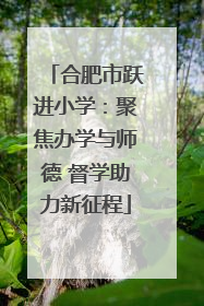 合肥市跃进小学：聚焦办学与师德 督学助力新征程