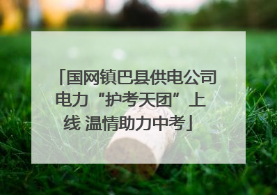 国网镇巴县供电公司 电力“护考天团”上线 温情助力中考