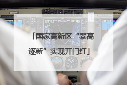 国家高新区“攀高逐新”实现开门红