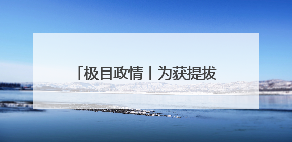极目政情丨为获提拔，“80后”副区长送给国家工作人员巨额财物被“双开”