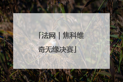 法网｜焦科维奇无缘决赛