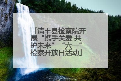 清丰县检察院开展“携手关爱 共护未来”“六一”检察开放日活动