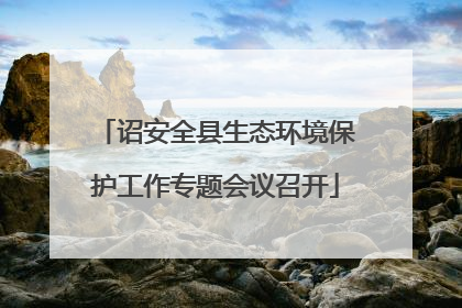 诏安全县生态环境保护工作专题会议召开