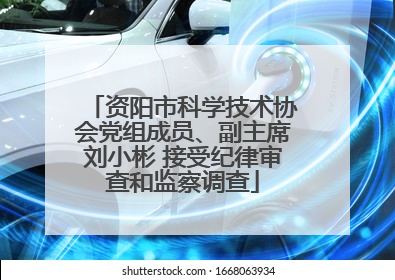 资阳市科学技术协会党组成员、副主席刘小彬 接受纪律审查和监察调查