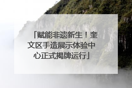 赋能非遗新生！奎文区手造展示体验中心正式揭牌运行