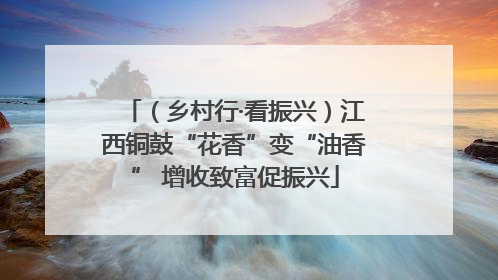 （乡村行·看振兴）江西铜鼓“花香”变“油香” 增收致富促振兴