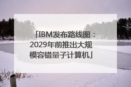 IBM发布路线图：2029年前推出大规模容错量子计算机